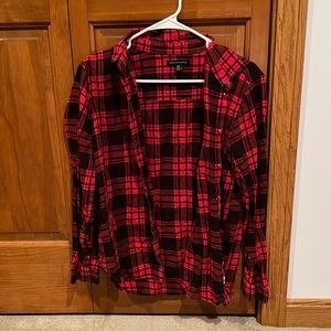 Red and black flannel